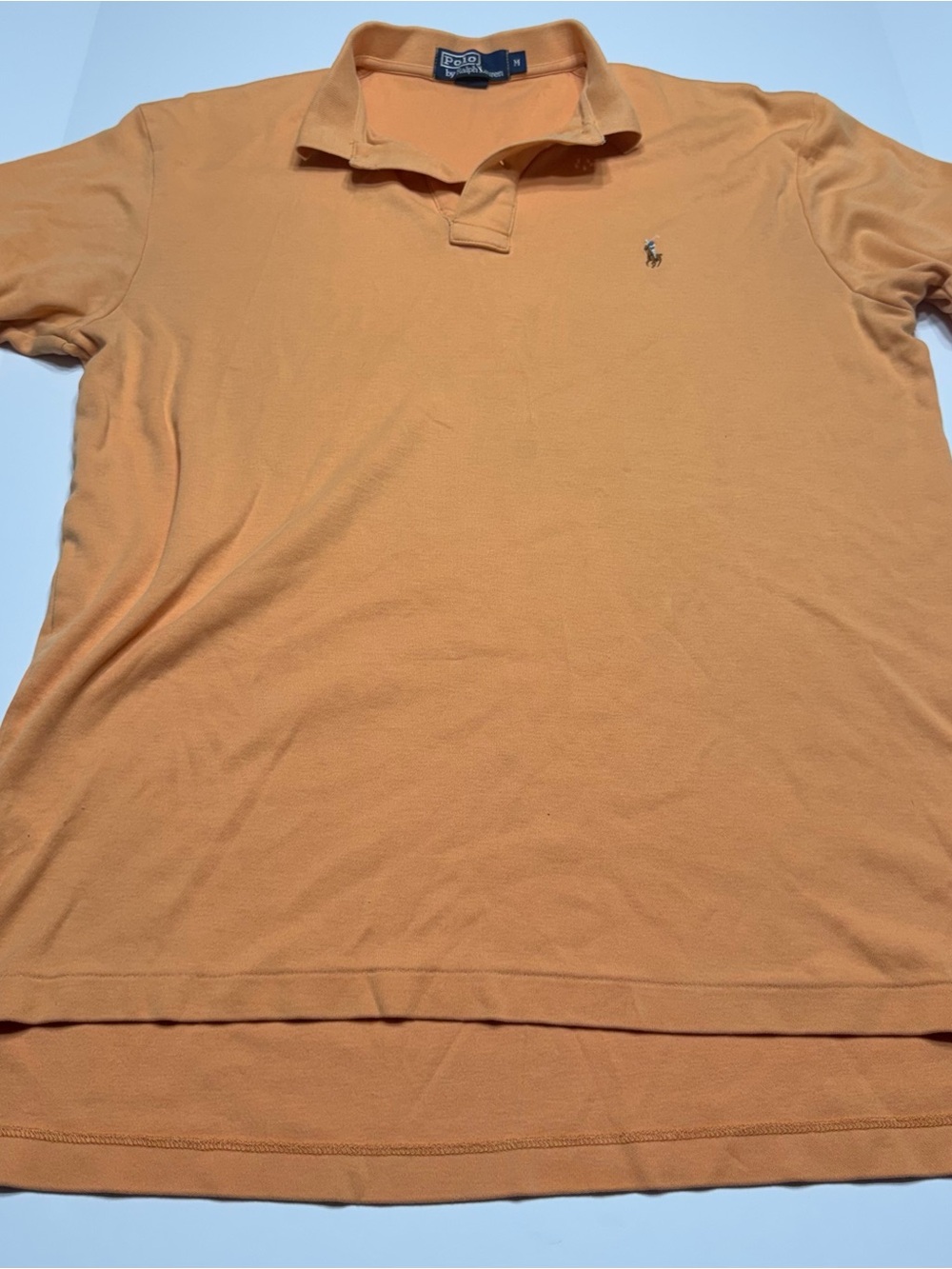Polo by Ralph Lauren Orange Short-Sleeve Polo with Embroidered Pony